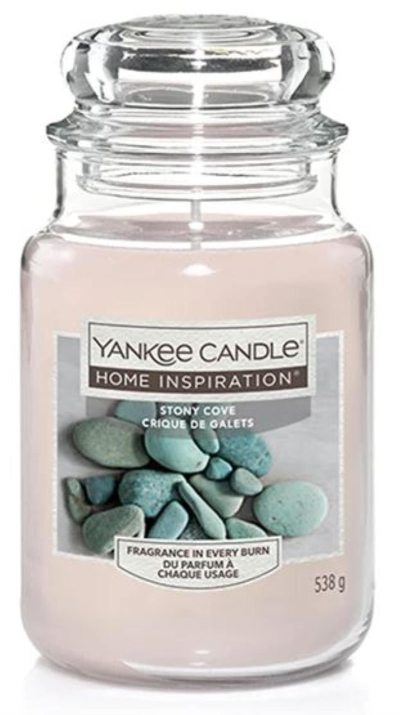 YANKEE CANDLE Yankee Candle Home Inspiration fragranza Stony Cove candela grande